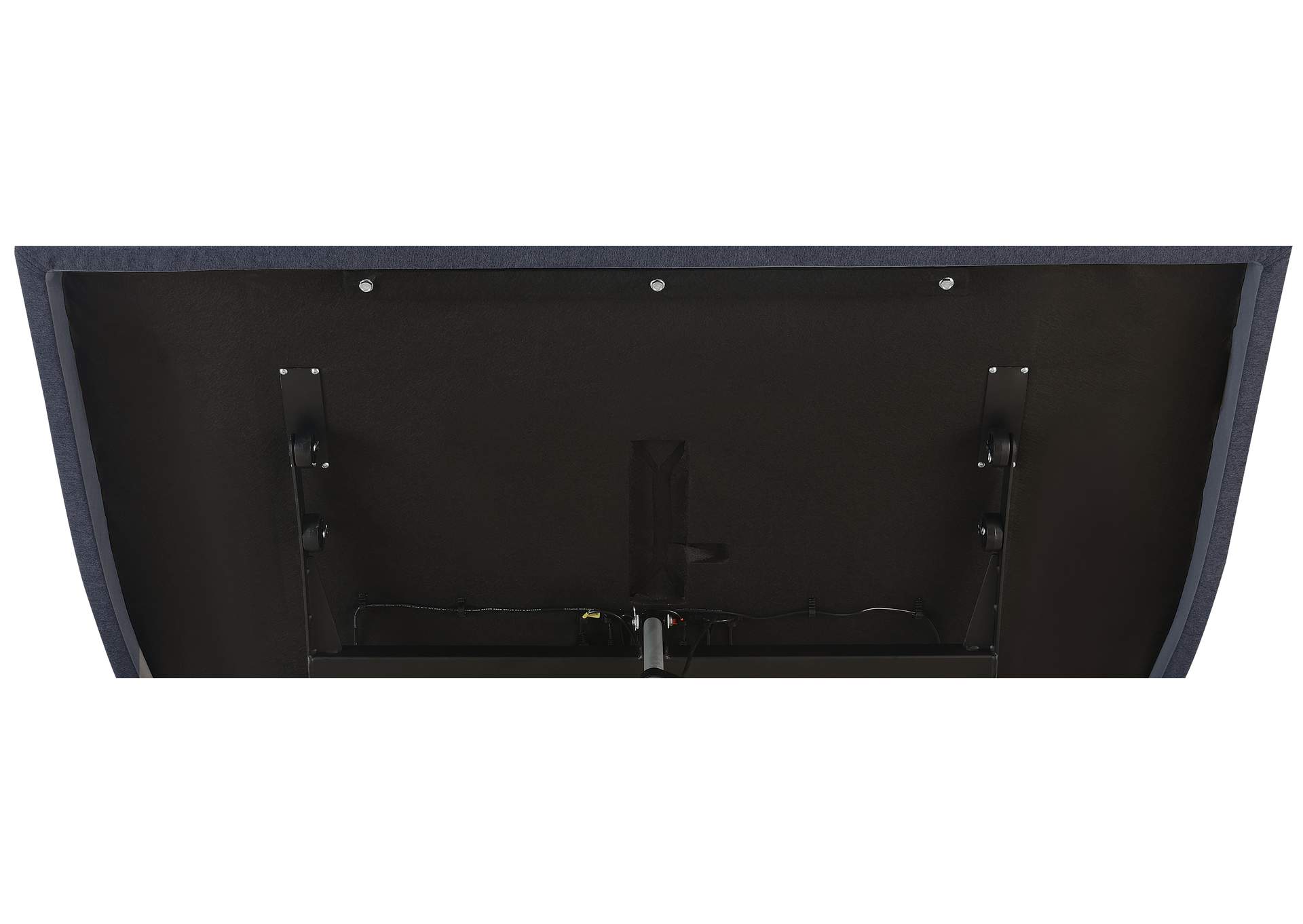 Clara Twin Extra Long Adjustable Bed Base Grey and Black