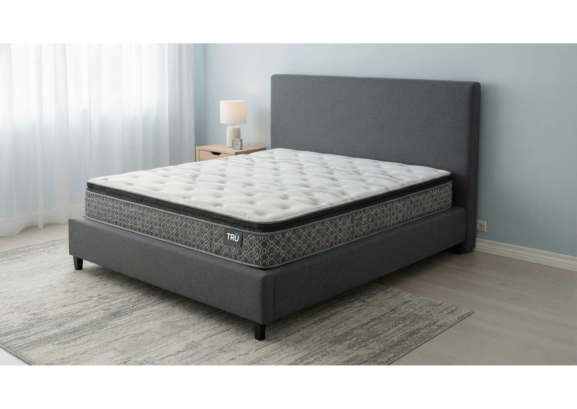Hayes 11-inch Twin Pillow Top Memory Foam Hybrid Mattress image 4