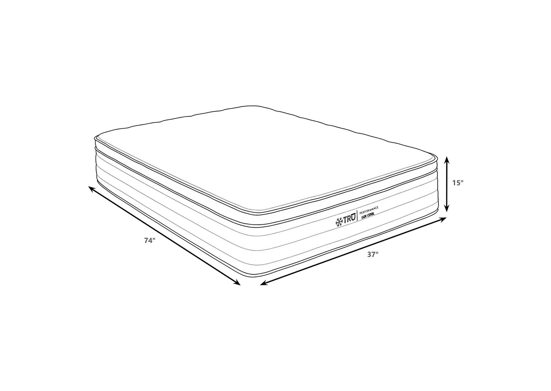 Montlake 15-inch Twin Cool Euro Top Foam Hybrid Mattress image 5