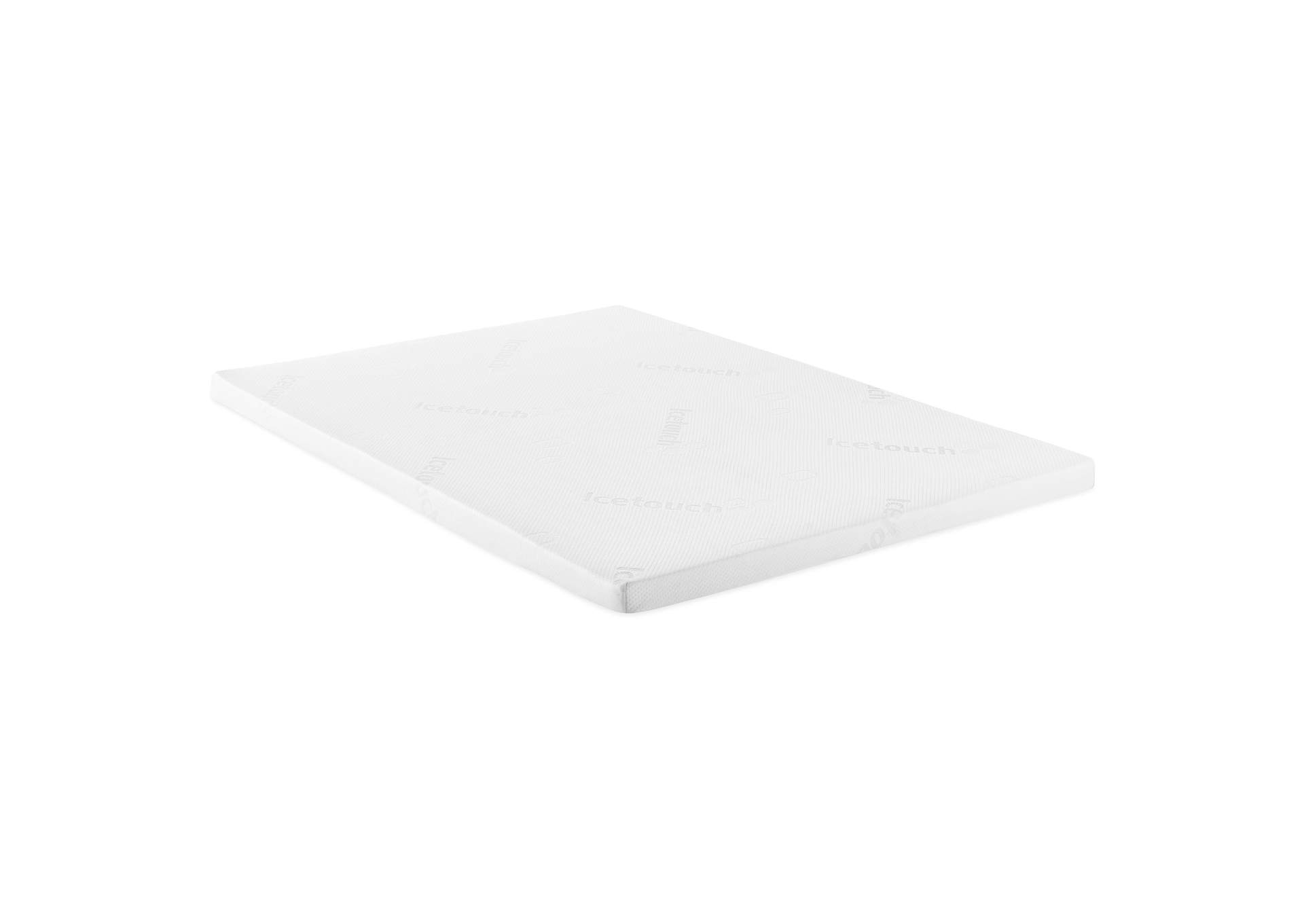 Cascade 3-inch Twin Cool Memory Foam Mattress Topper