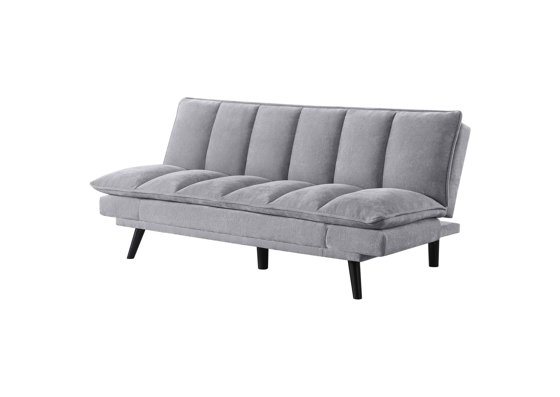 Laredo Upholstered Convertible Sofa Bed Grey