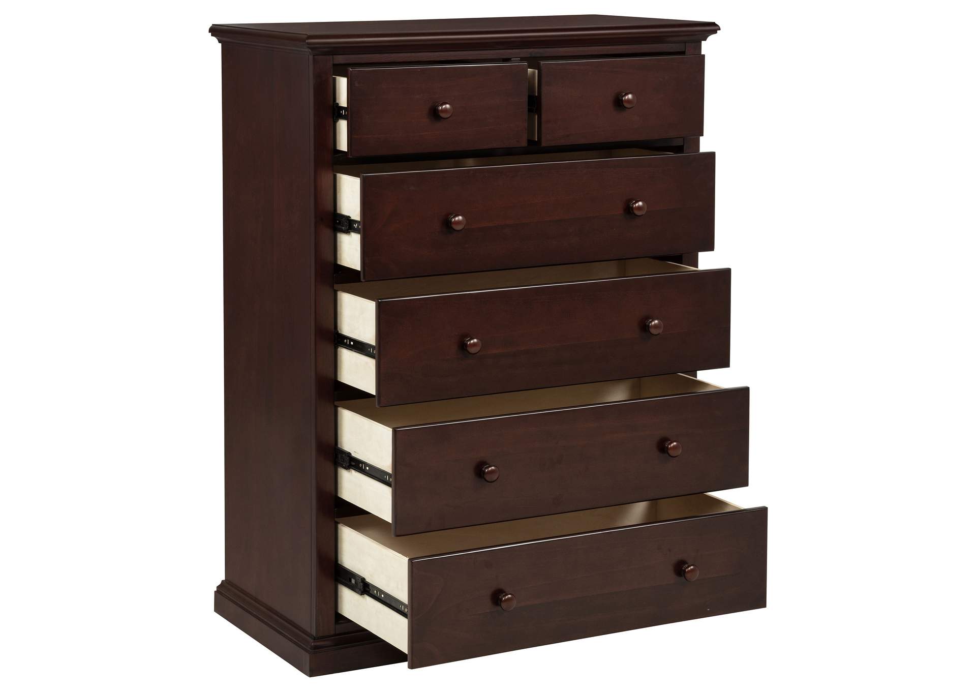 Sumerlin 6-drawer Bedroom Chest of Drawers Cappuccino