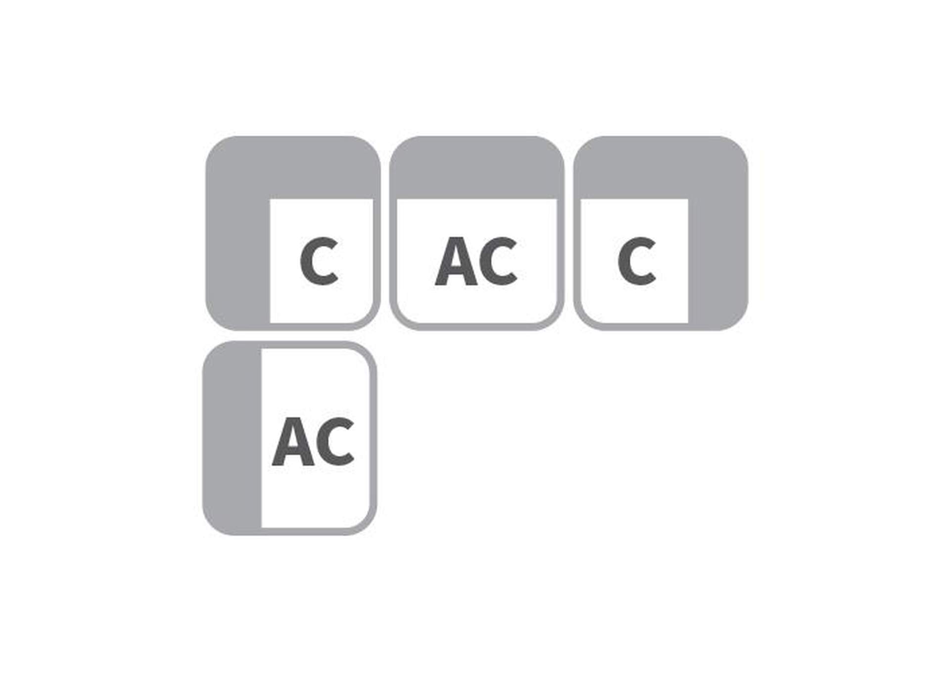 4 PC SET (2AC+2CORNER) image 1