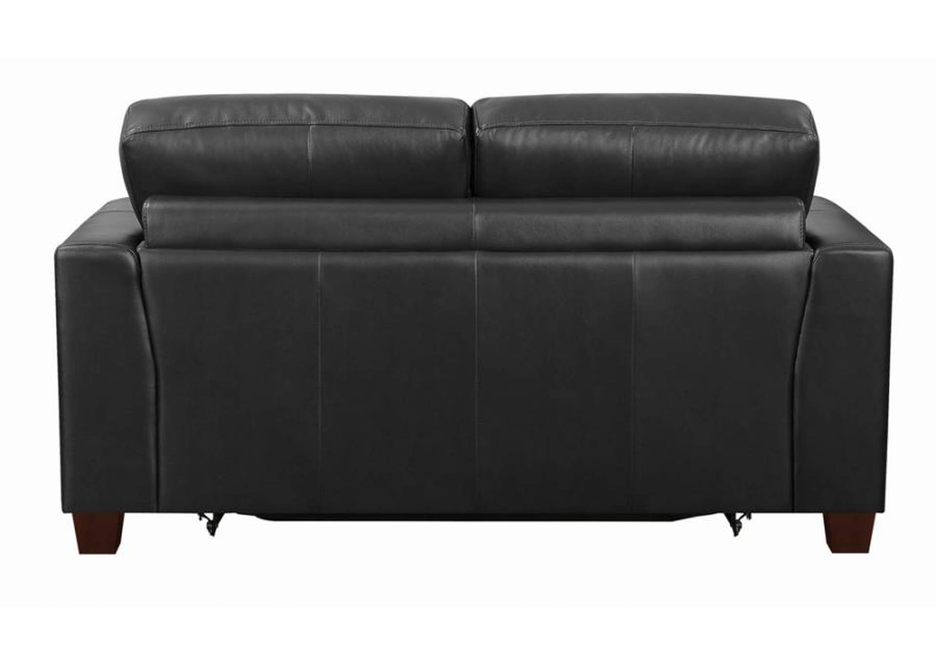 Samuel Upholstered Loveseat Sleeper Black image 7