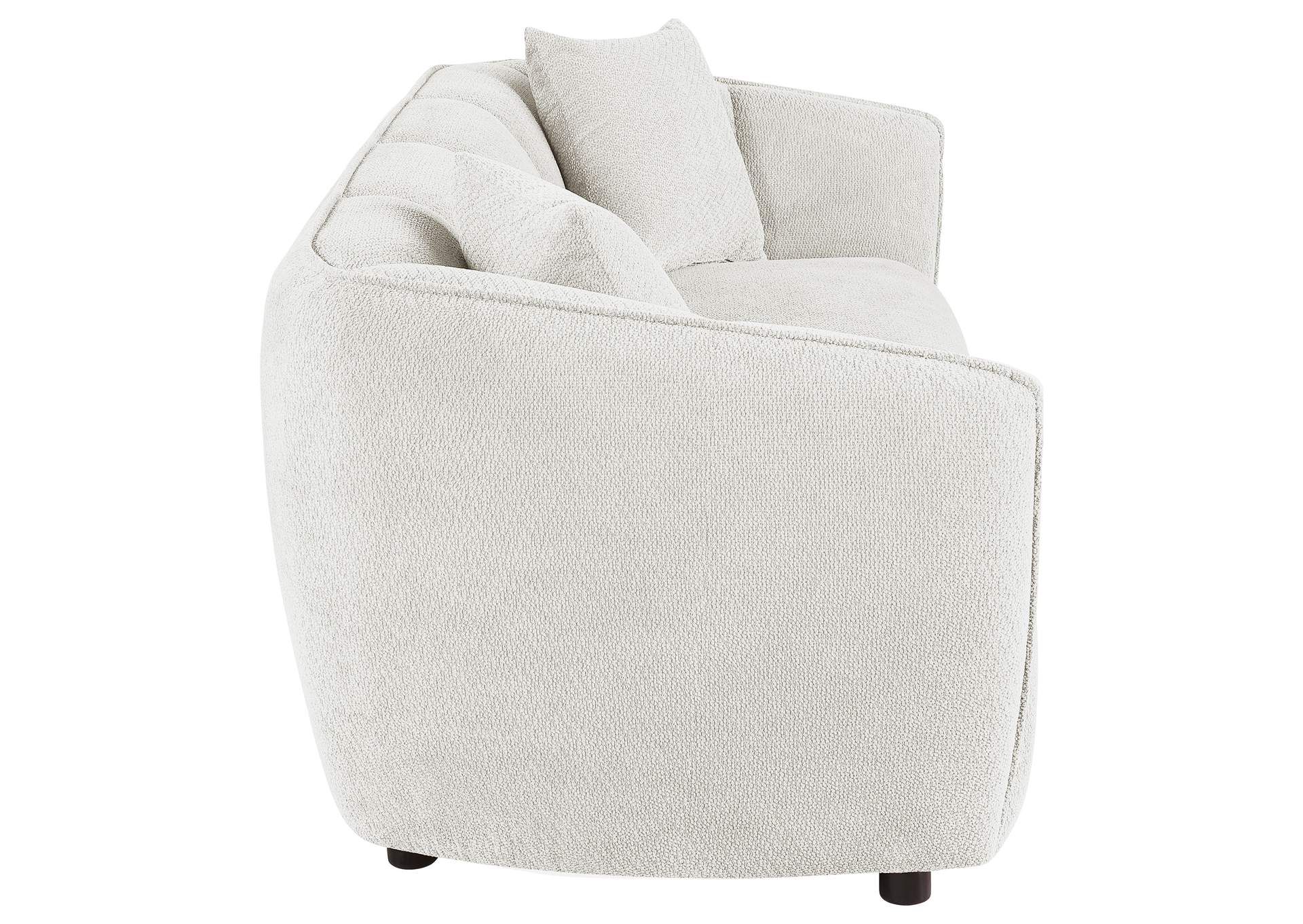Aleisha Fabric Upholstered Sofa Sand image 9