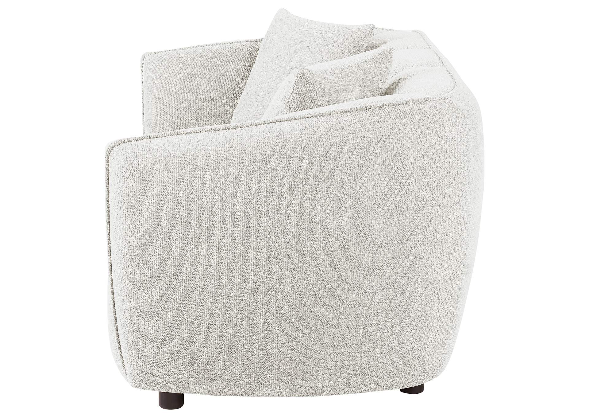 Aleisha Fabric Upholstered Loveseat Sand image 6