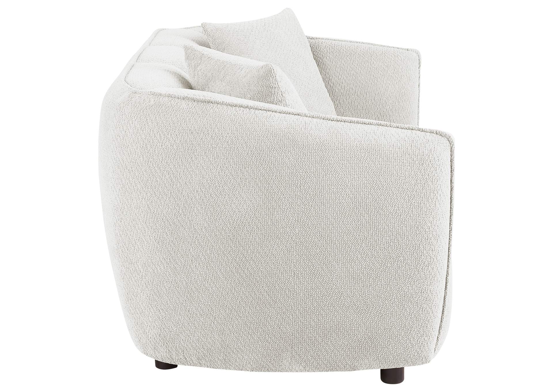 Aleisha Fabric Upholstered Loveseat Sand image 9