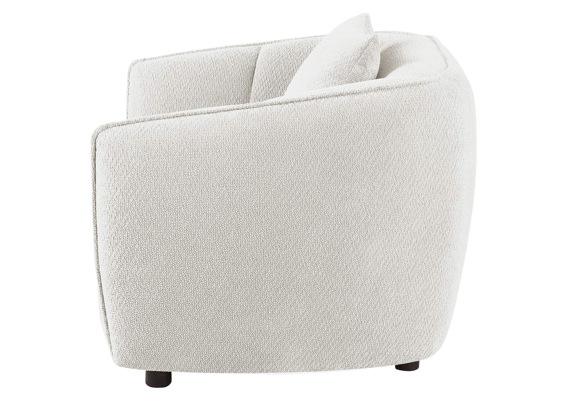 Aleisha Fabric Upholstered Accent Chair Sand image 6