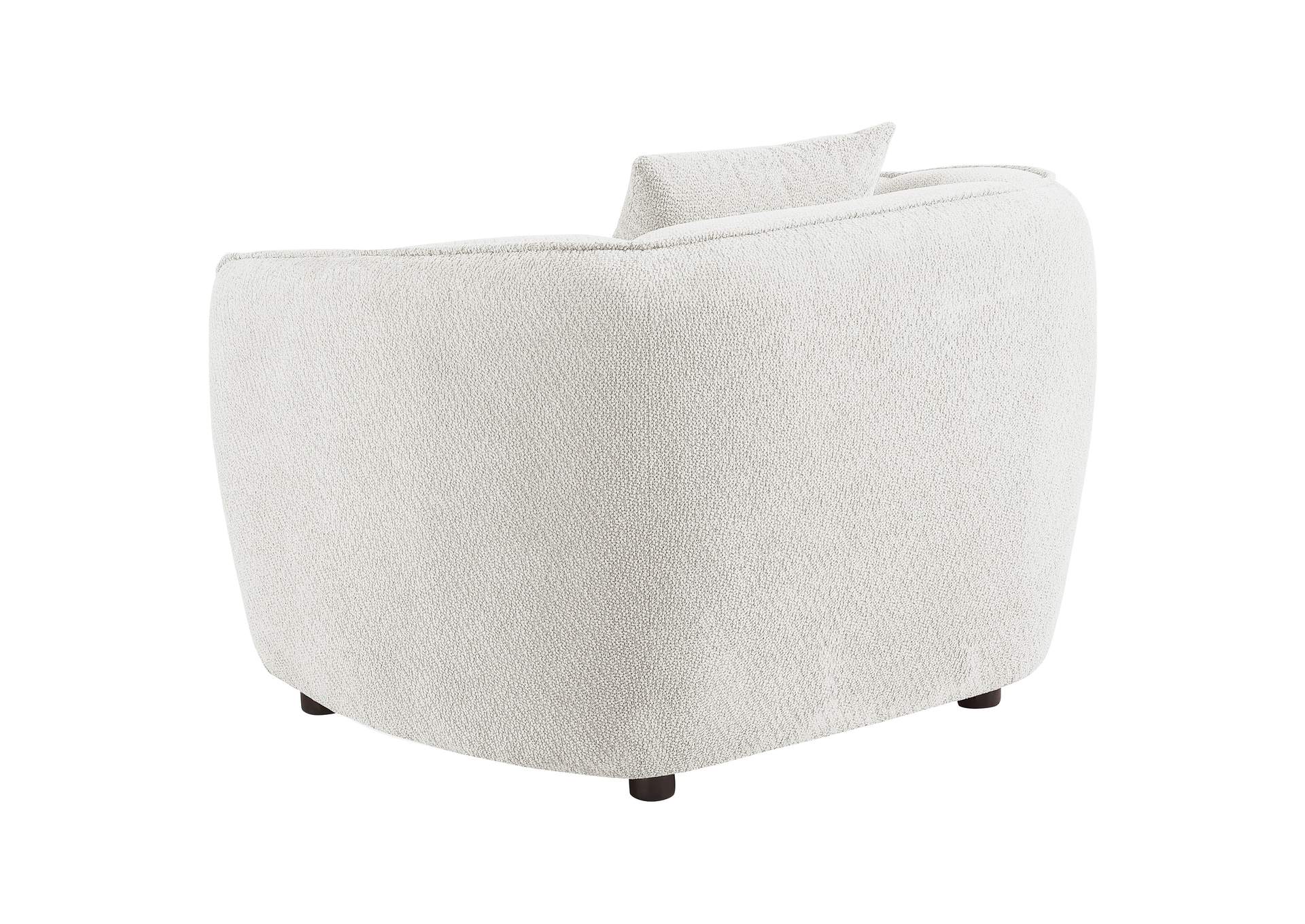 Aleisha Fabric Upholstered Accent Chair Sand image 7