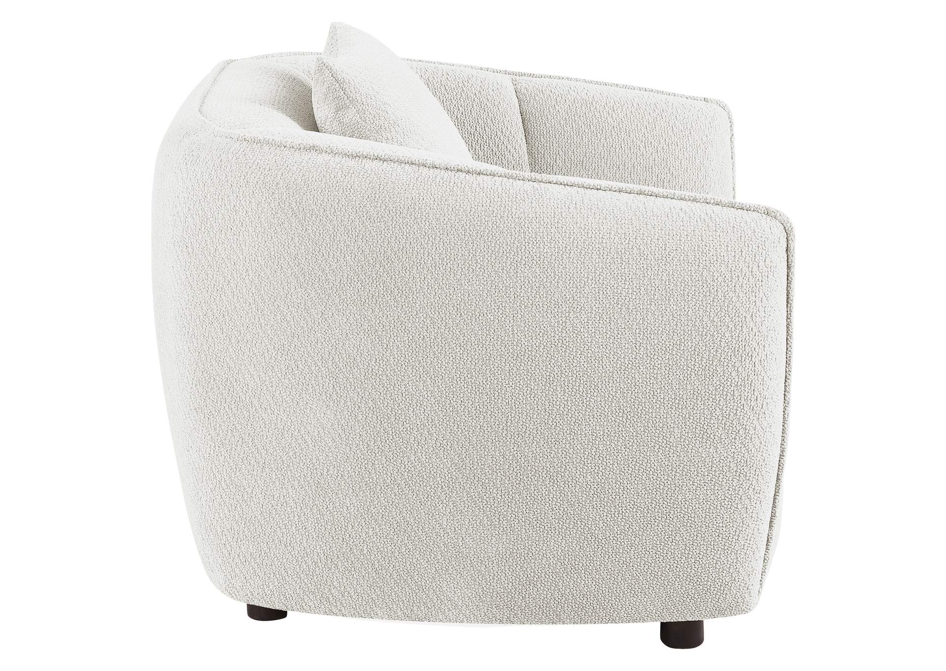 Aleisha Fabric Upholstered Accent Chair Sand image 9