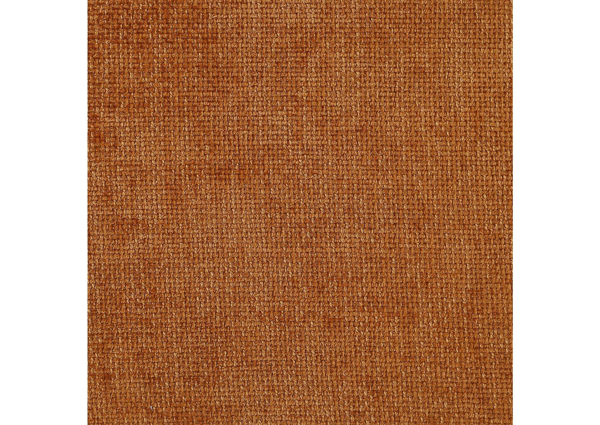 Camacho Upholstered Sectional Sofa with Ottoman Orange