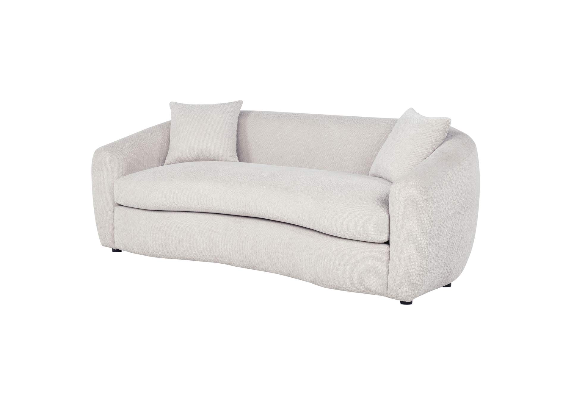 Isabella Fabric Upholstered Sofa Sand image 5