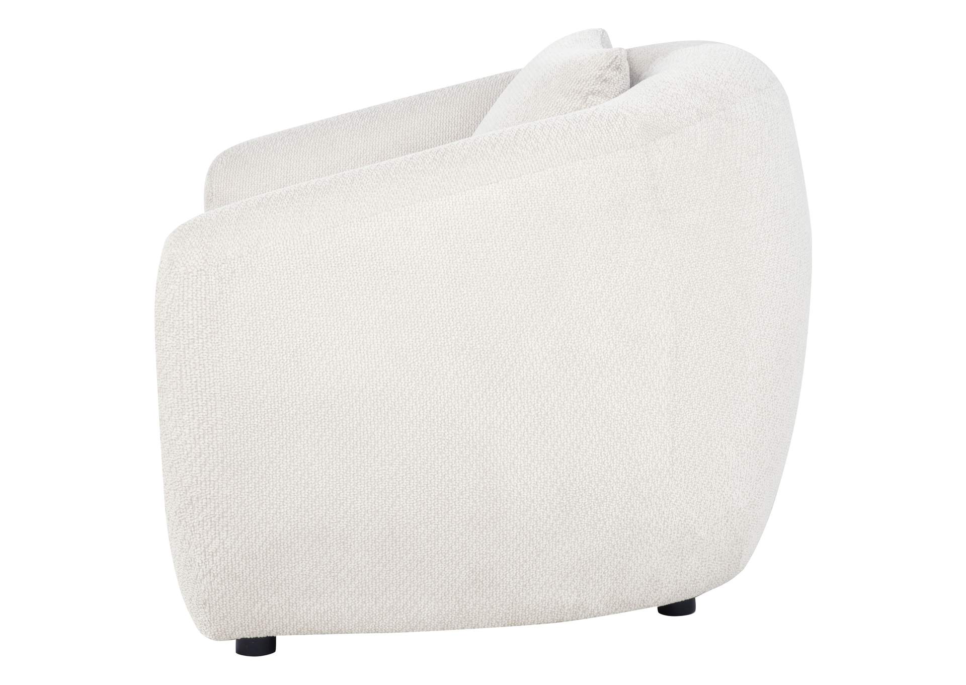 Isabella Fabric Upholstered Accent Chair Sand image 6