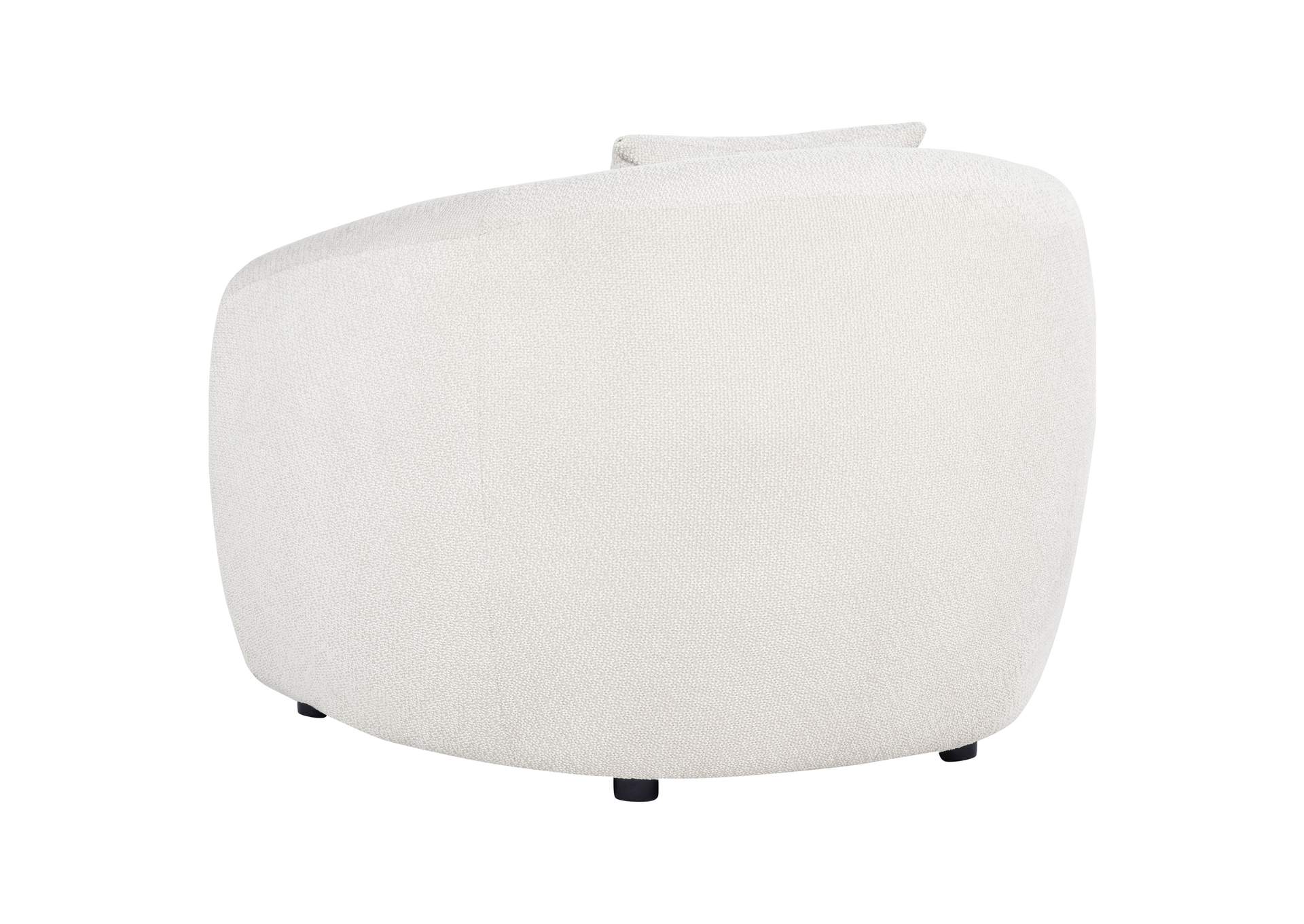Isabella Fabric Upholstered Accent Chair Sand image 7