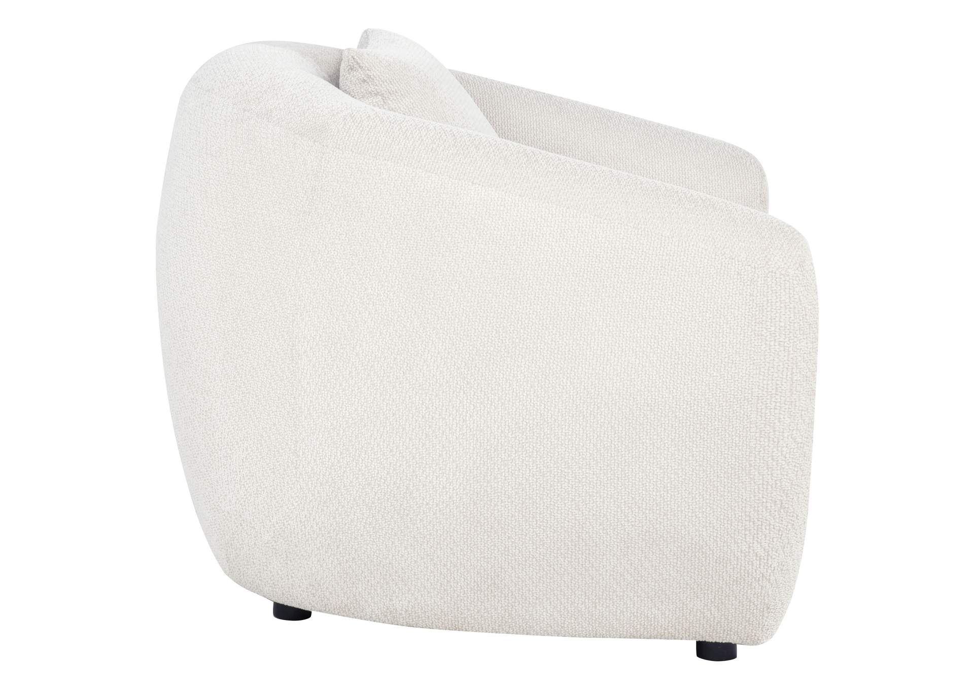 Isabella Fabric Upholstered Accent Chair Sand image 9