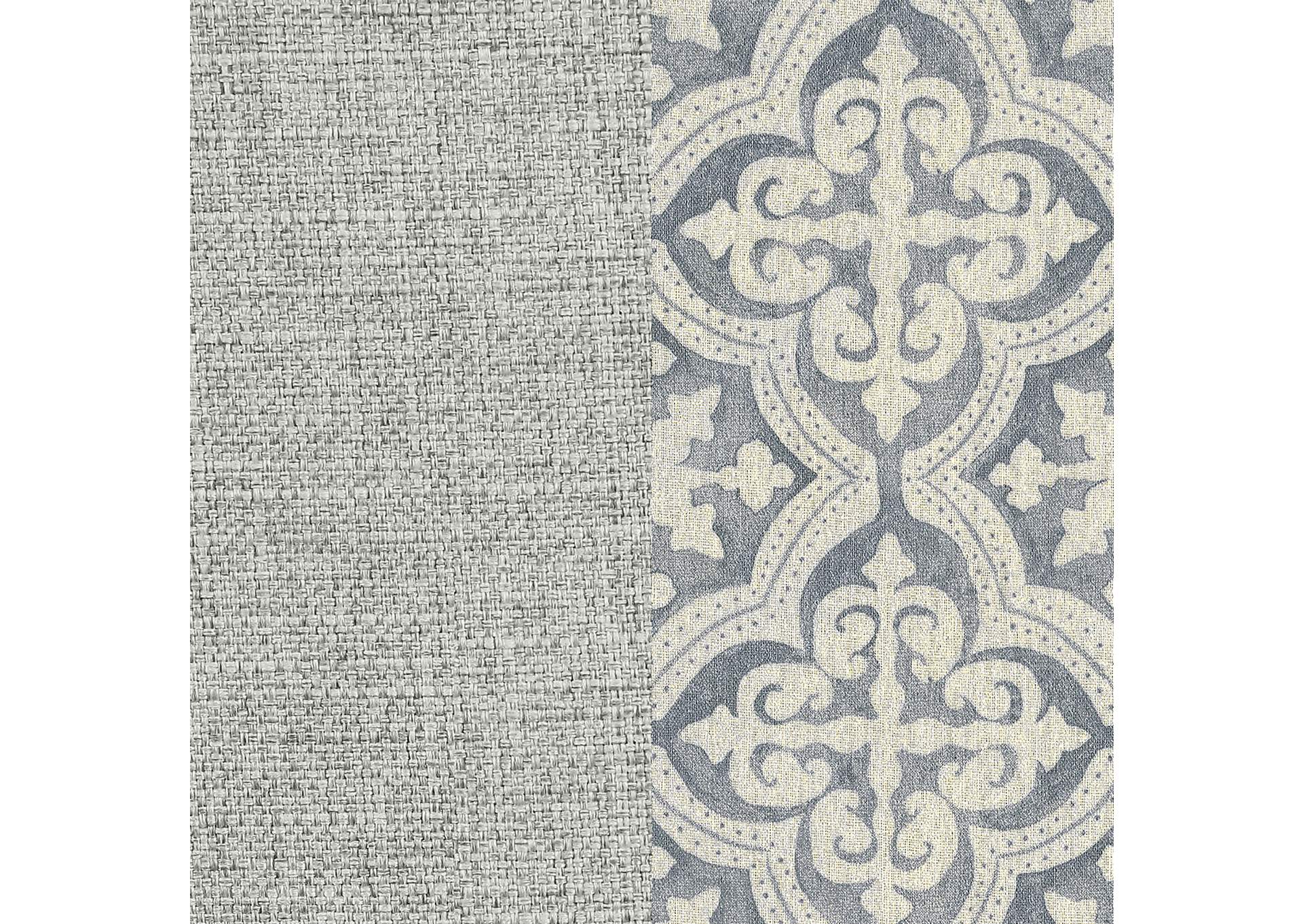 Avonlea Upholstered Sloped Arm Sofa Grey Fabric