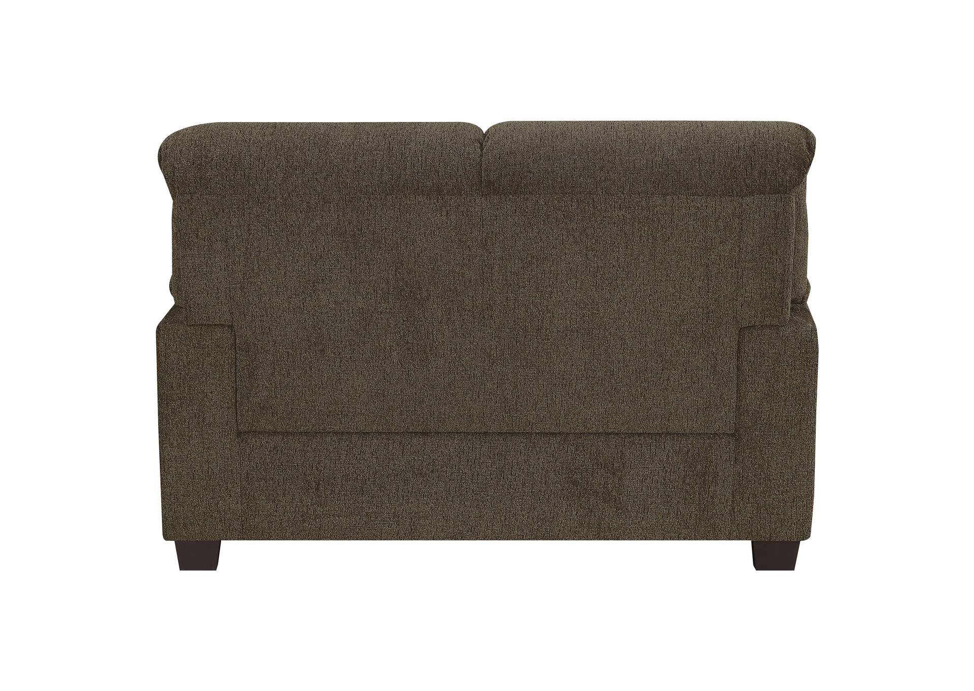 Clemintine Upholstered Pillow Top Arm Living Room Set
