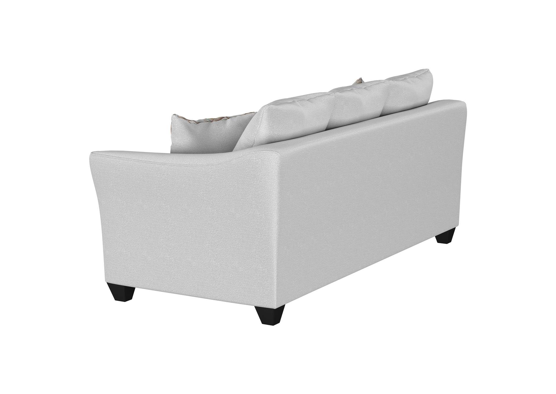 Salizar 2-piece Upholstered Flared Arm Sofa Set Sand