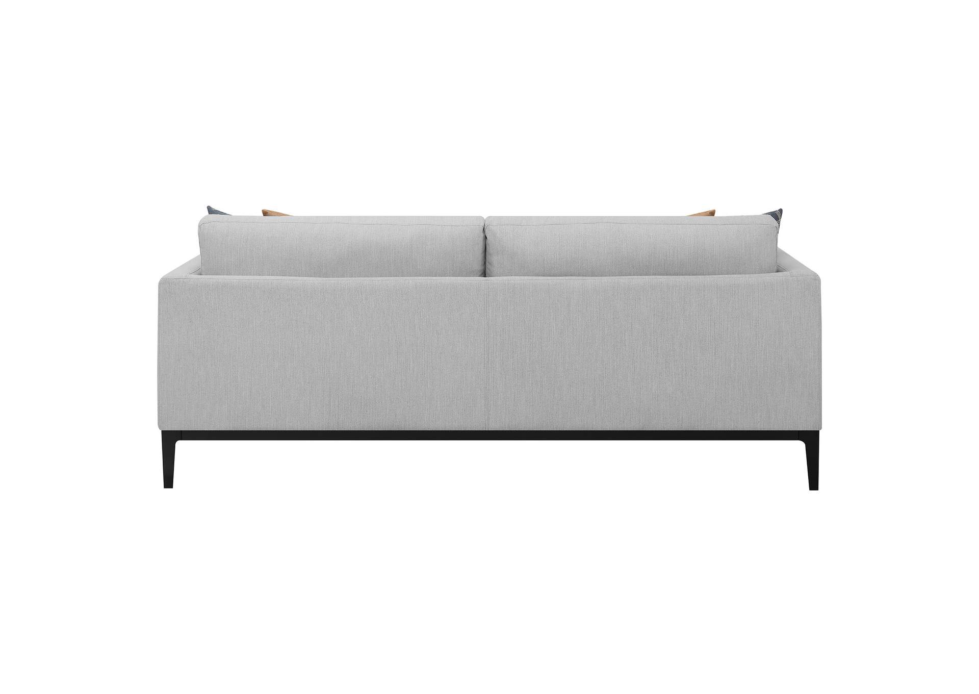Apperson Upholstered Track Arm Sofa Light Grey