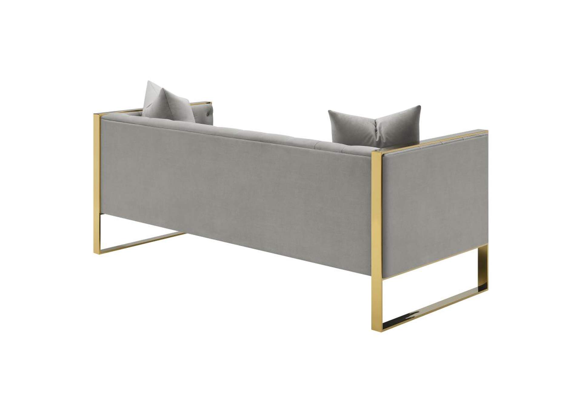 Eastbrook Tufted Back Sofa Grey