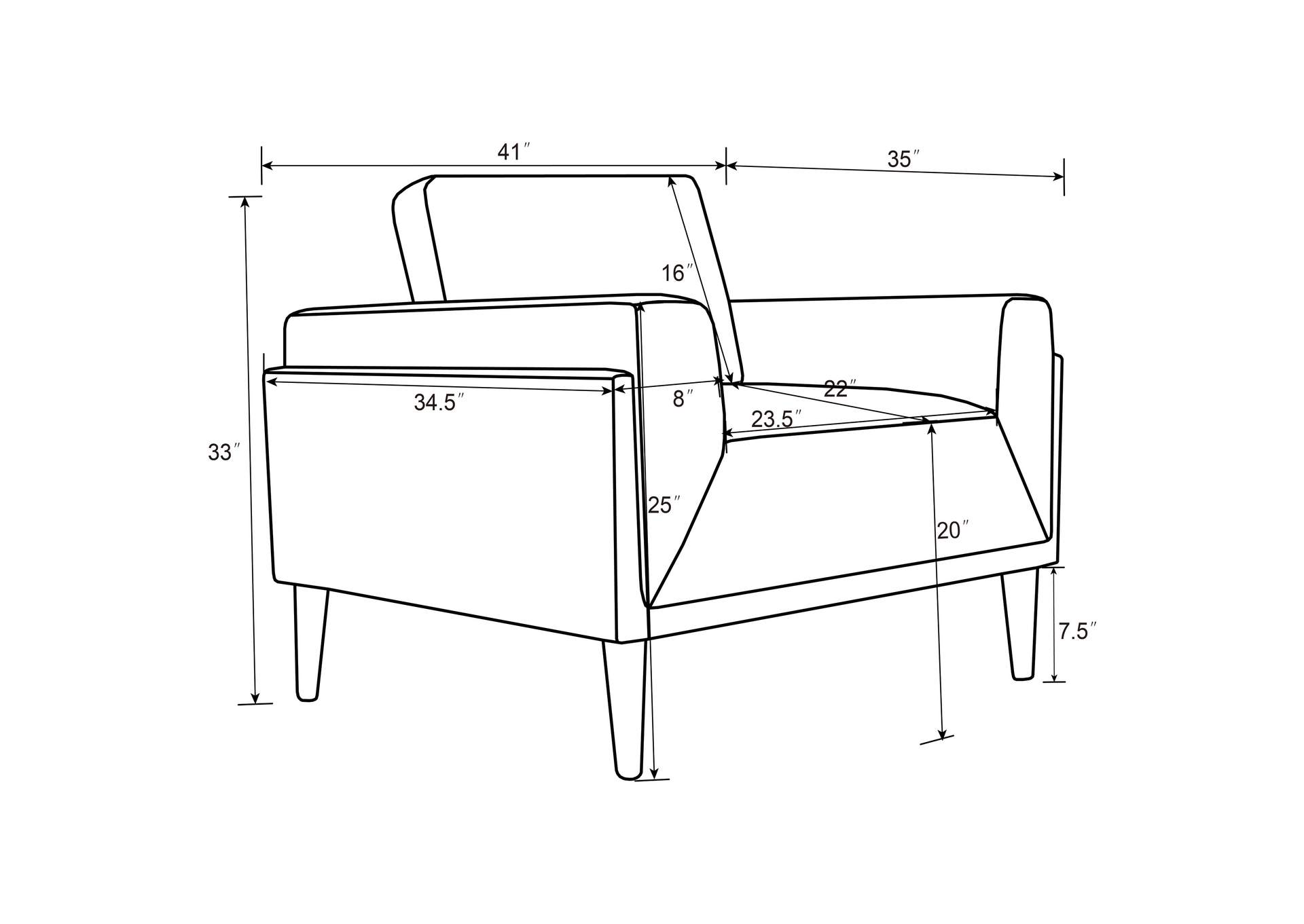3 PC (SOFA + LOVESEAT + CHAIR)