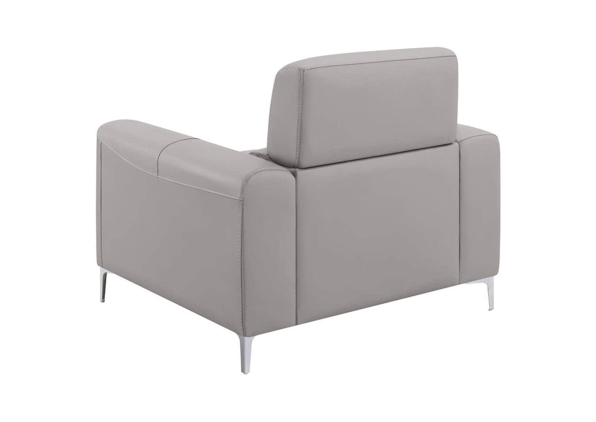 Glenmark 3-piece Track Arm Living Room Set Taupe image 3