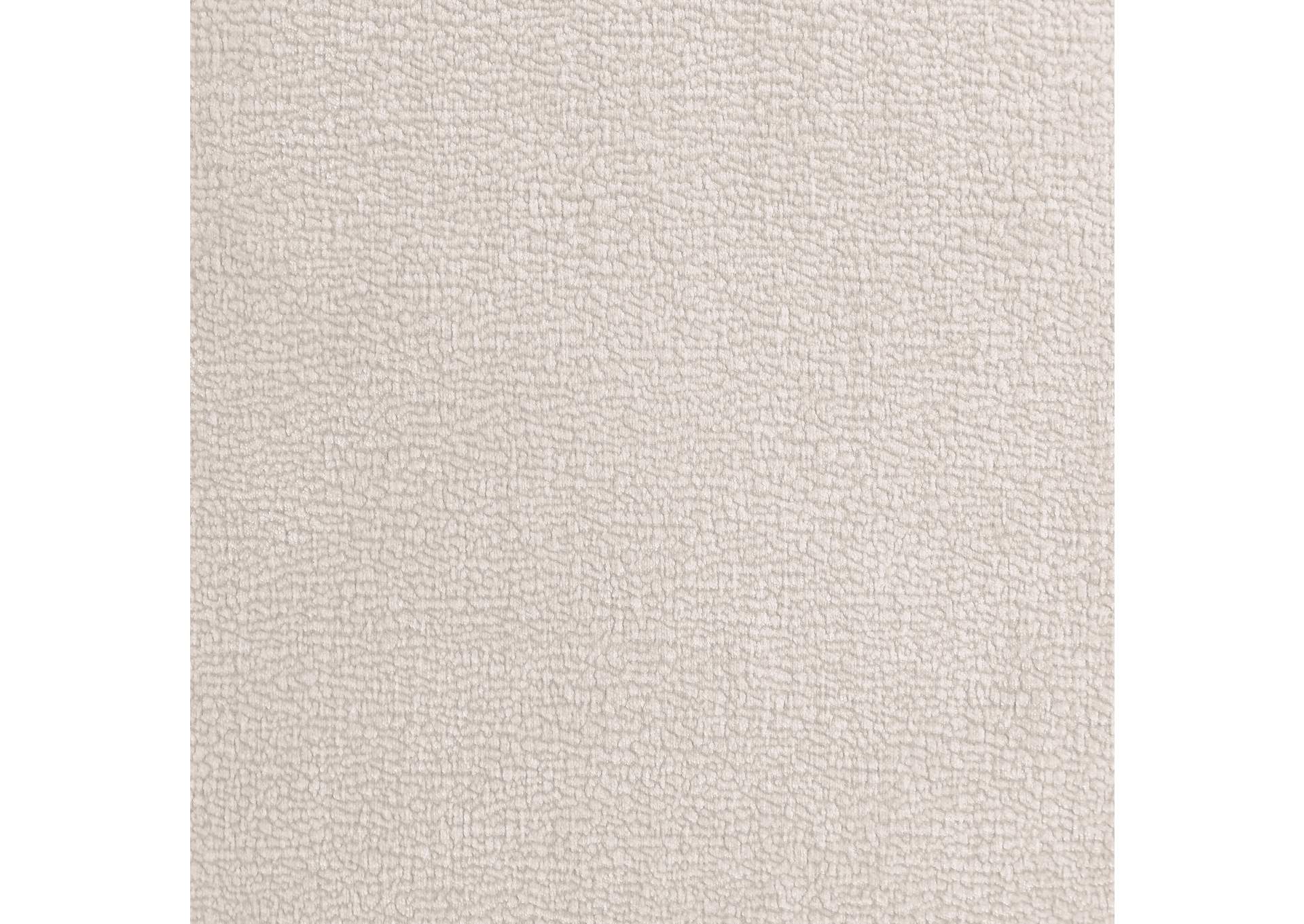 Eskola 3-seat Chenille Sofa with Rounded Shelter Arms Ivory image 9