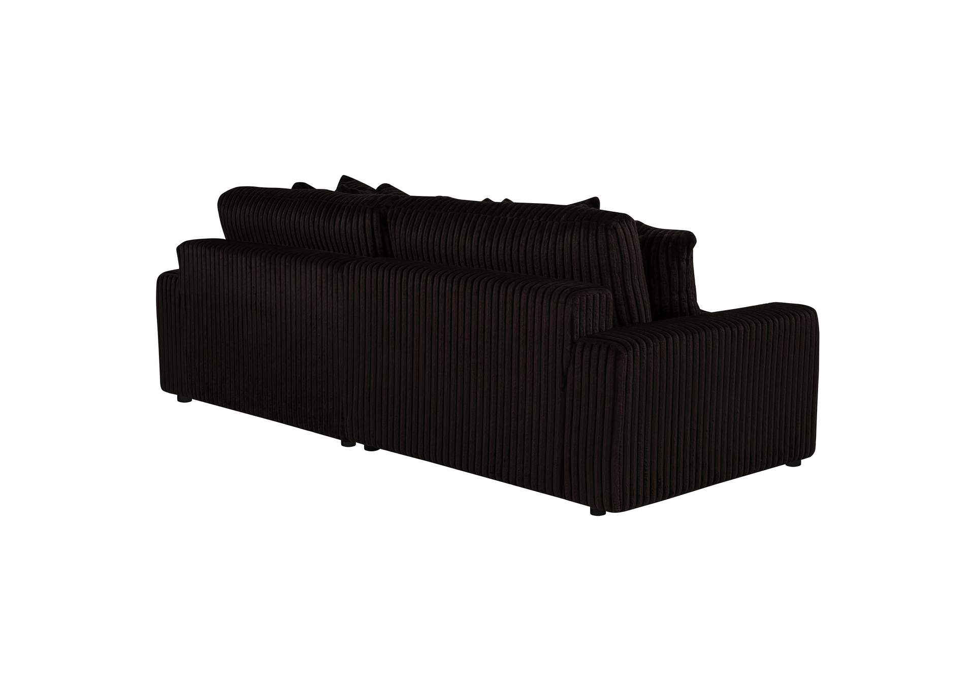 Blaine Upholstered Reversible Chaise Sectional Sofa Chocolate image 16