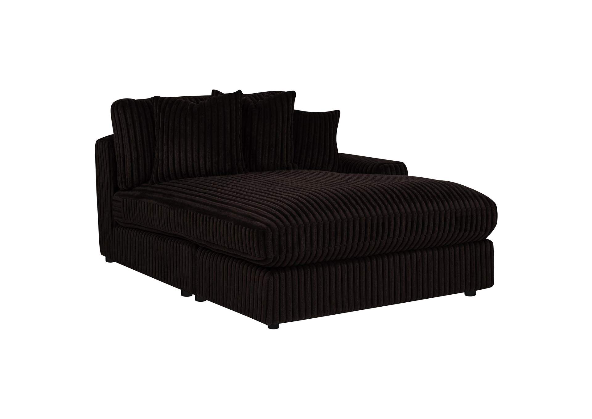 Blaine Upholstered Reversible Chaise Sectional Sofa Chocolate image 13