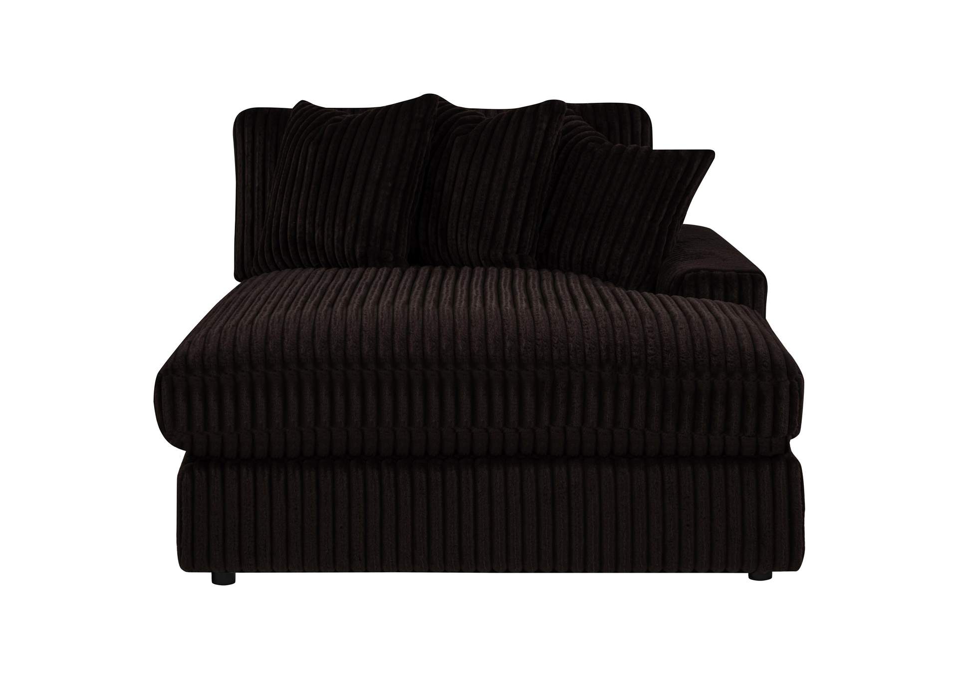 Blaine Upholstered Reversible Chaise Sectional Sofa Chocolate image 12