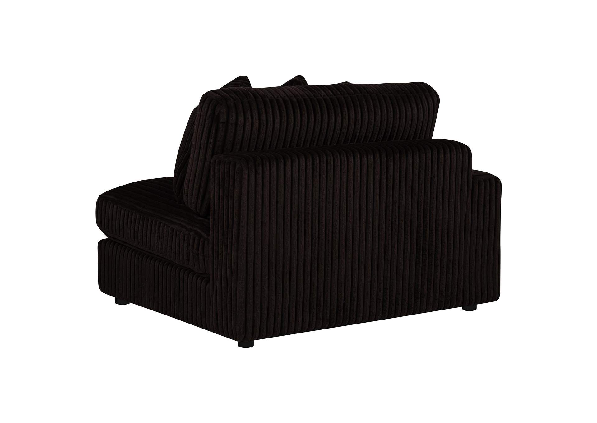 Blaine Upholstered Reversible Chaise Sectional Sofa Chocolate image 6