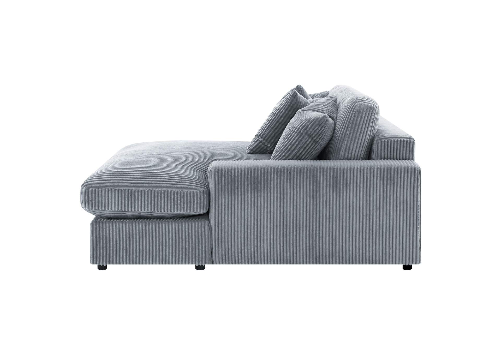 Blaine Upholstered Reversible Sectional Fog