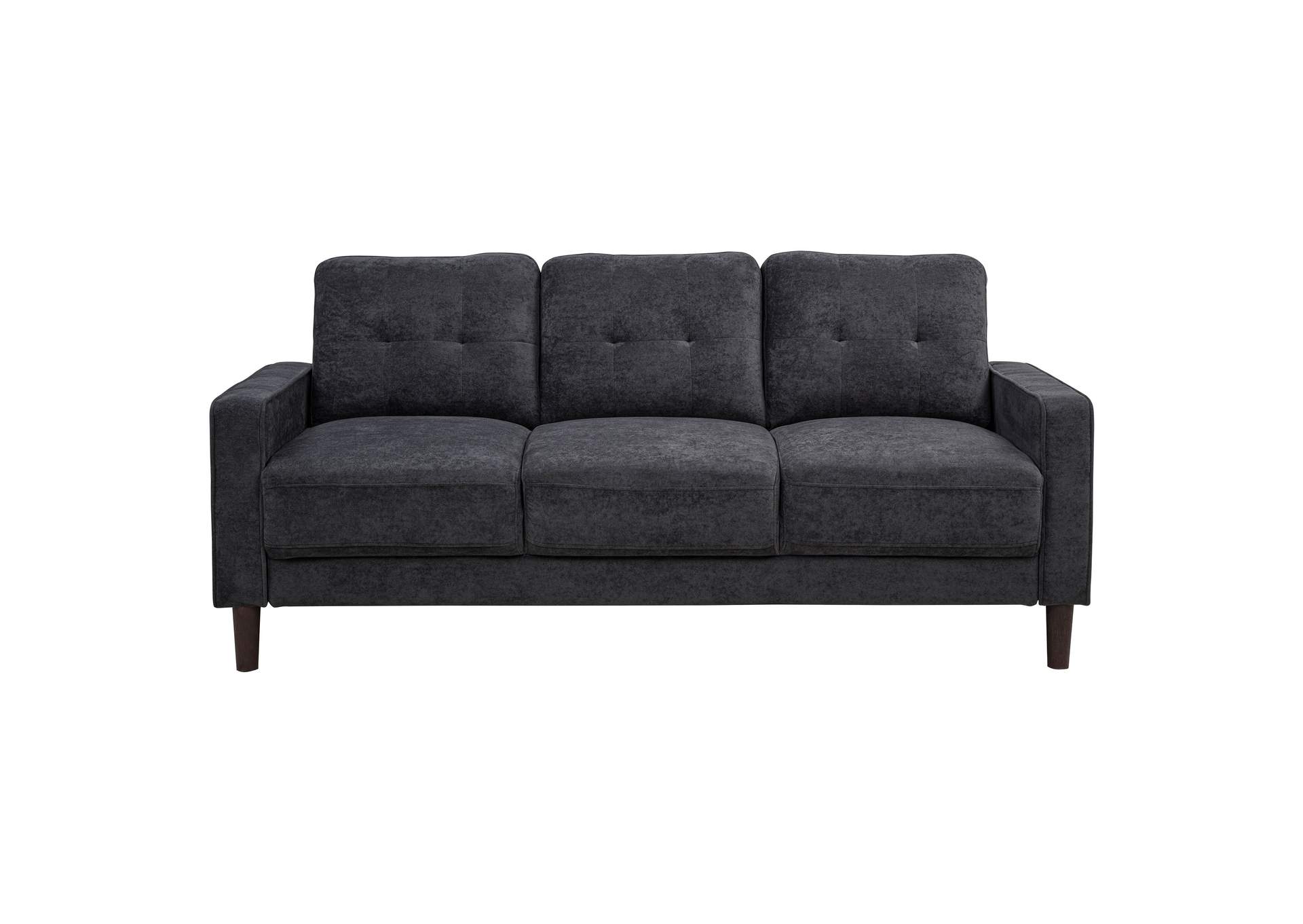 Bowen II 2-piece Upholstered Track Arm Sofa Set Steel Grey image 4