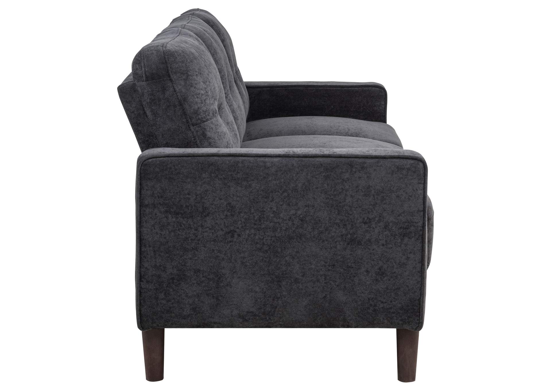 Bowen II 2-piece Upholstered Track Arm Sofa Set Steel Grey image 6