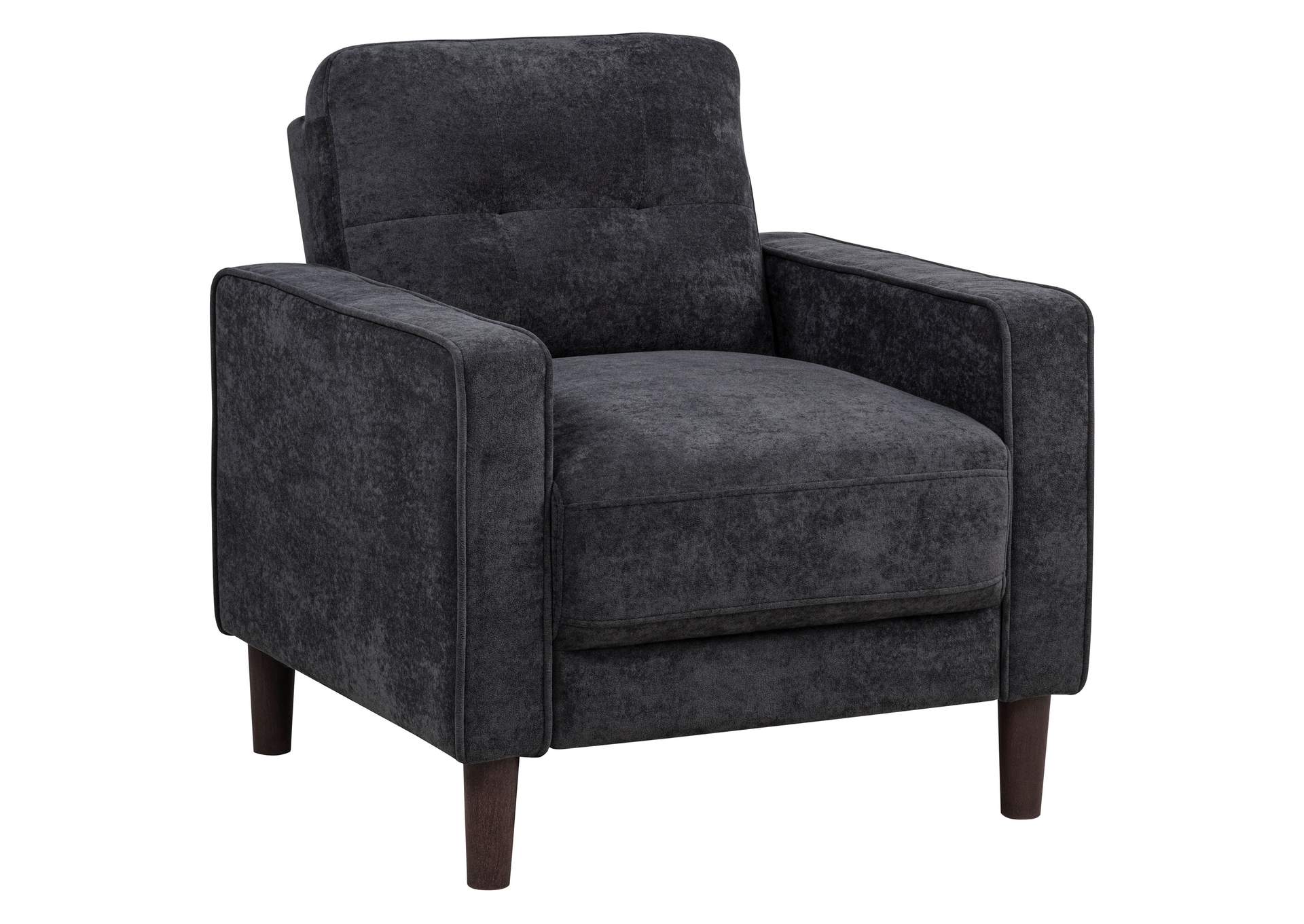 Bowen II 3-piece Upholstered Track Arm Sofa Set Steel Grey image 3