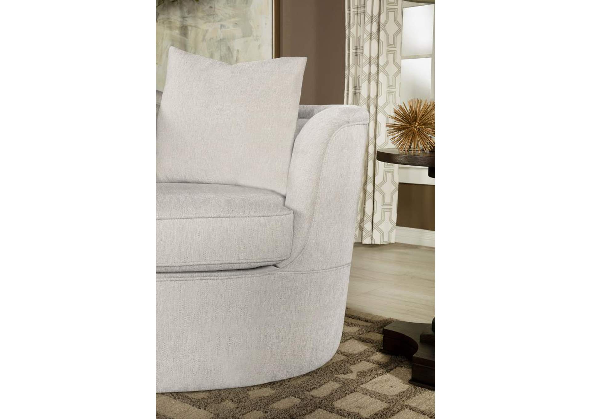 Kamilah 2-piece Upholstered Living Room Set with Camel Back Beige image 12