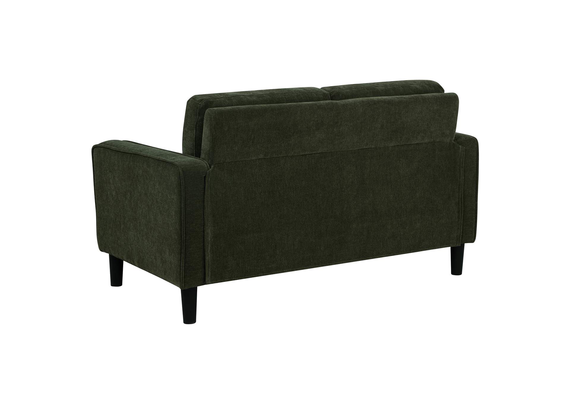 Ruth 3-piece Fabric Upholstered Track Arm Sofa Matcha Green image 12