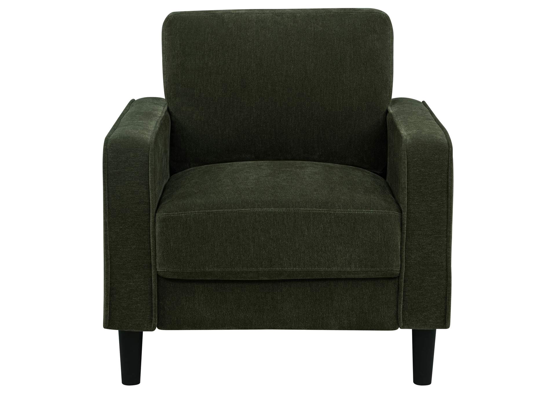 Ruth 3-piece Fabric Upholstered Track Arm Sofa Matcha Green image 10