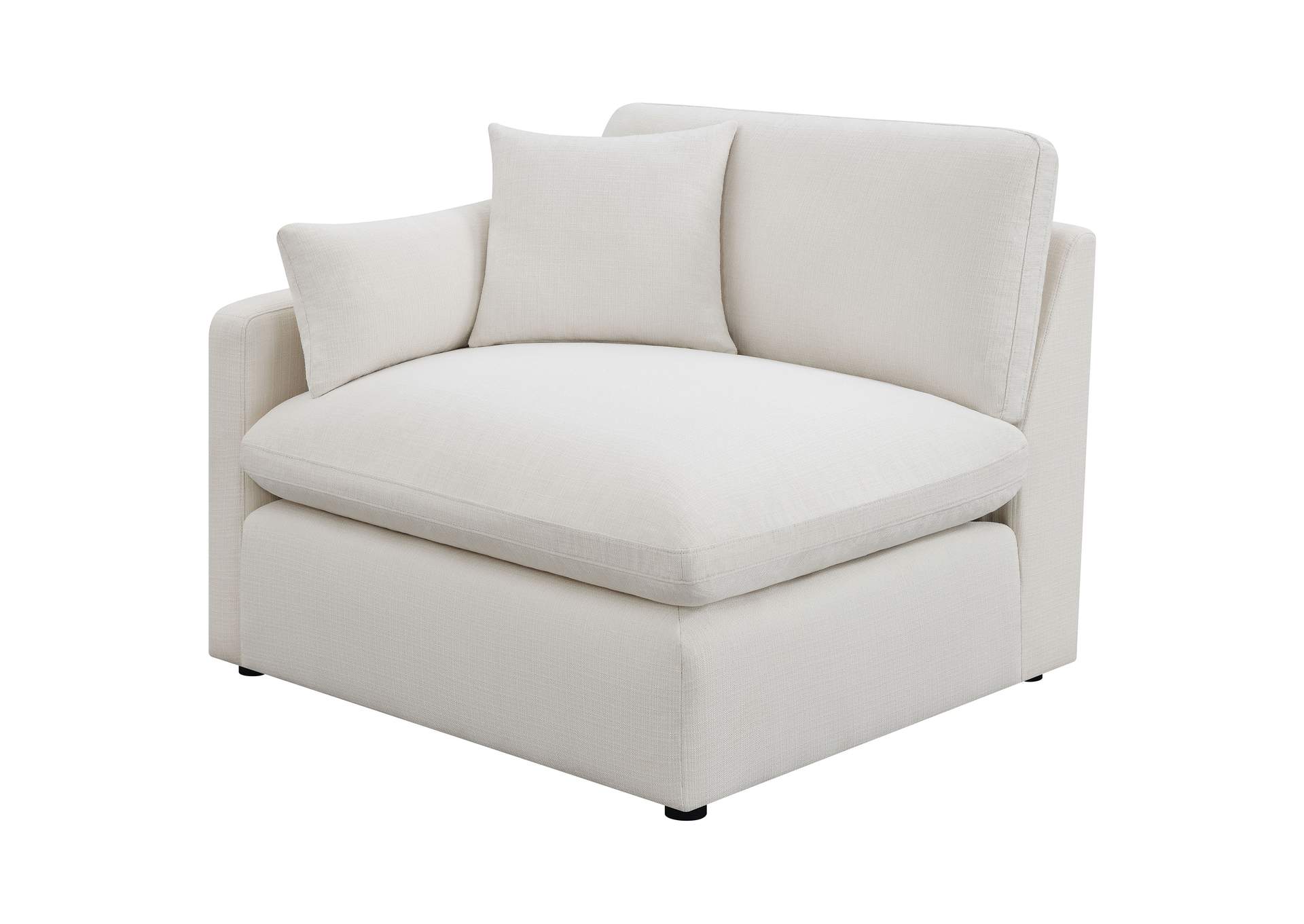 Hobson 5-piece Upholstered Modular Sectional Sofa Ivory