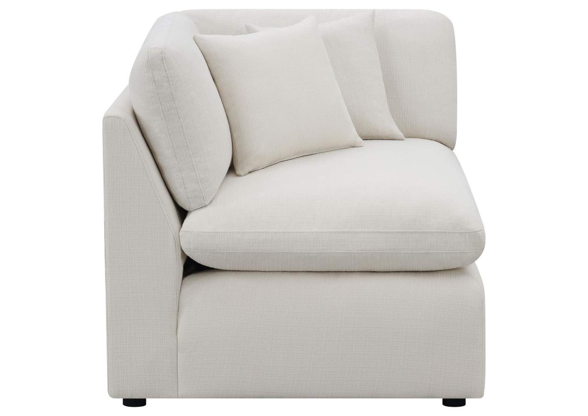 Hobson Sloped Track Arms RAF Chair OffWhite