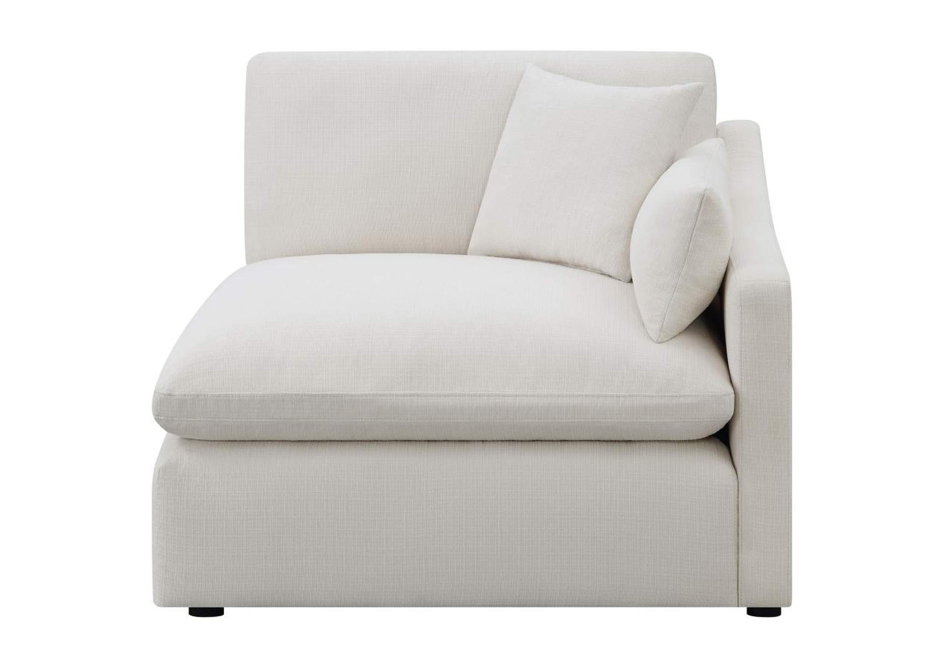 Hobson Sloped Track Arms RAF Chair OffWhite