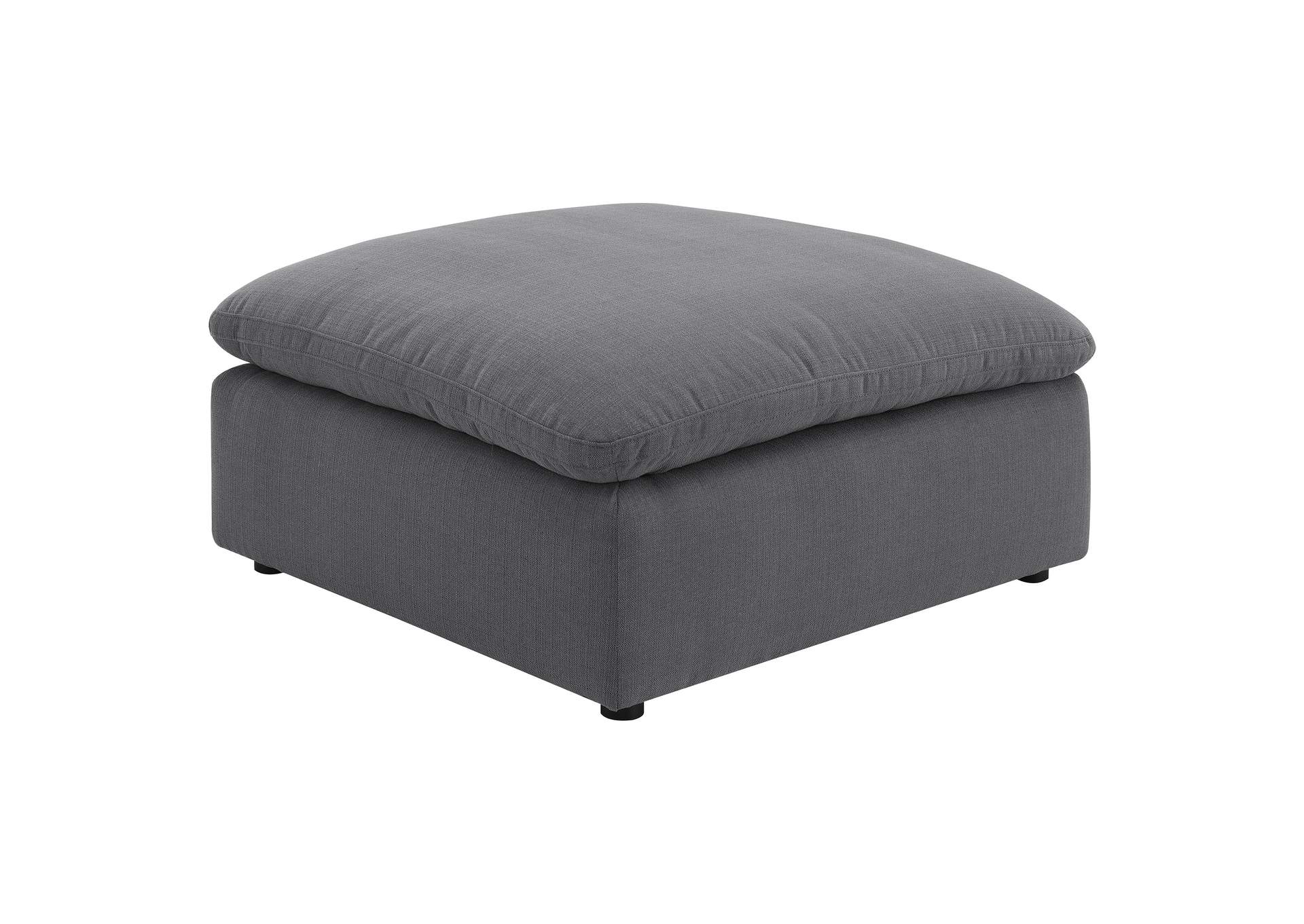 Hobson 4-piece Upholstered Modular Sectional Sofa Charcoal image 7