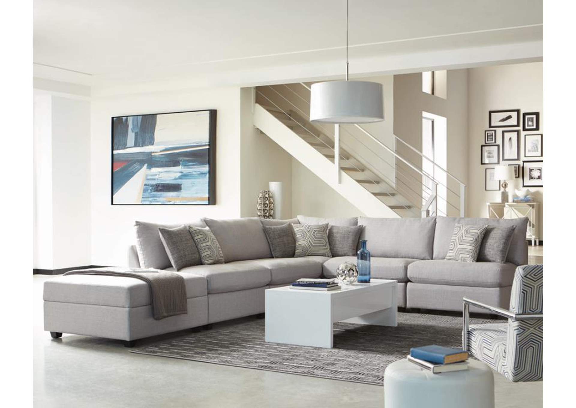 6 PC SECTIONAL image 1
