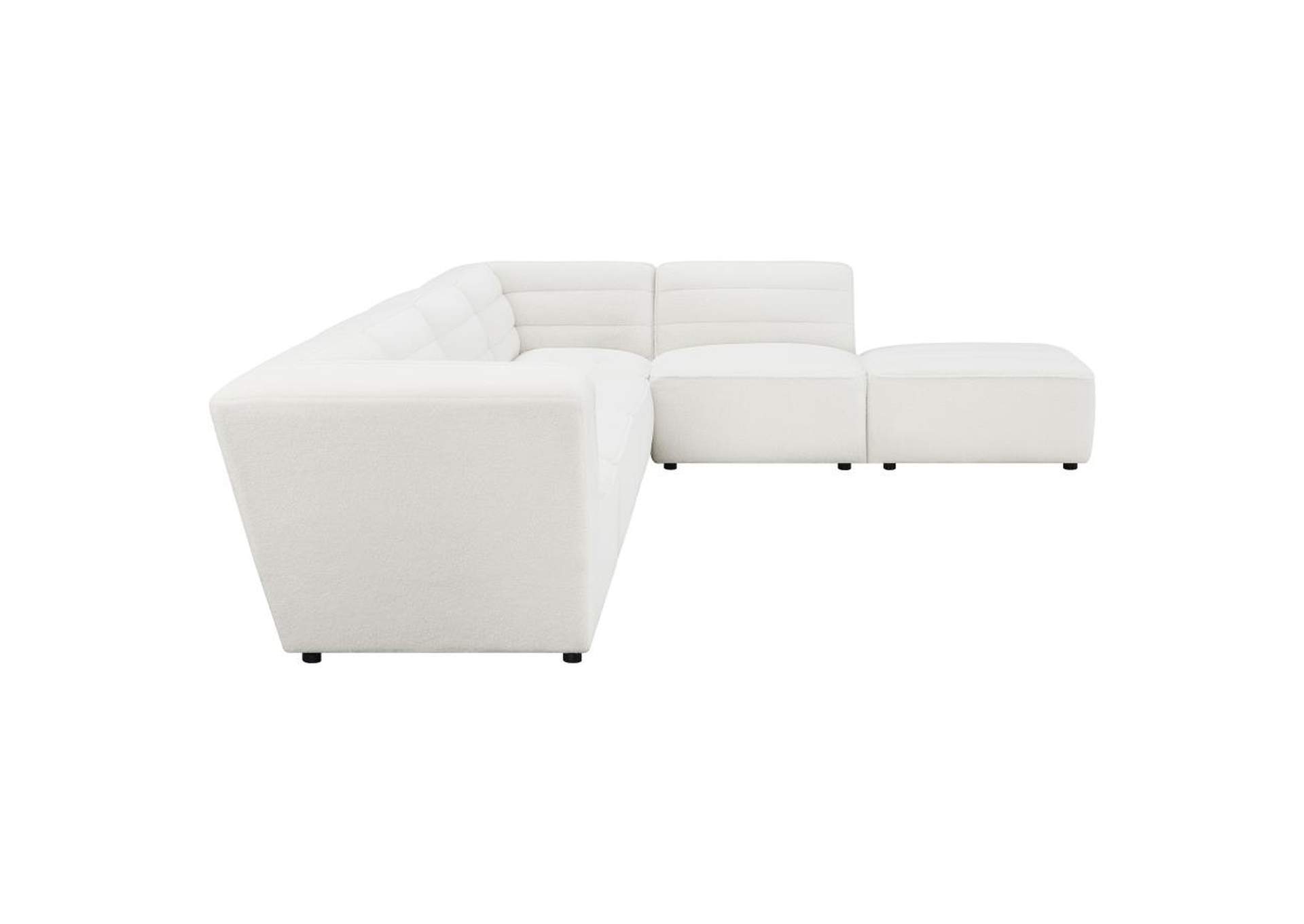 Sunny 6-piece Upholstered Sectional Natural image 6