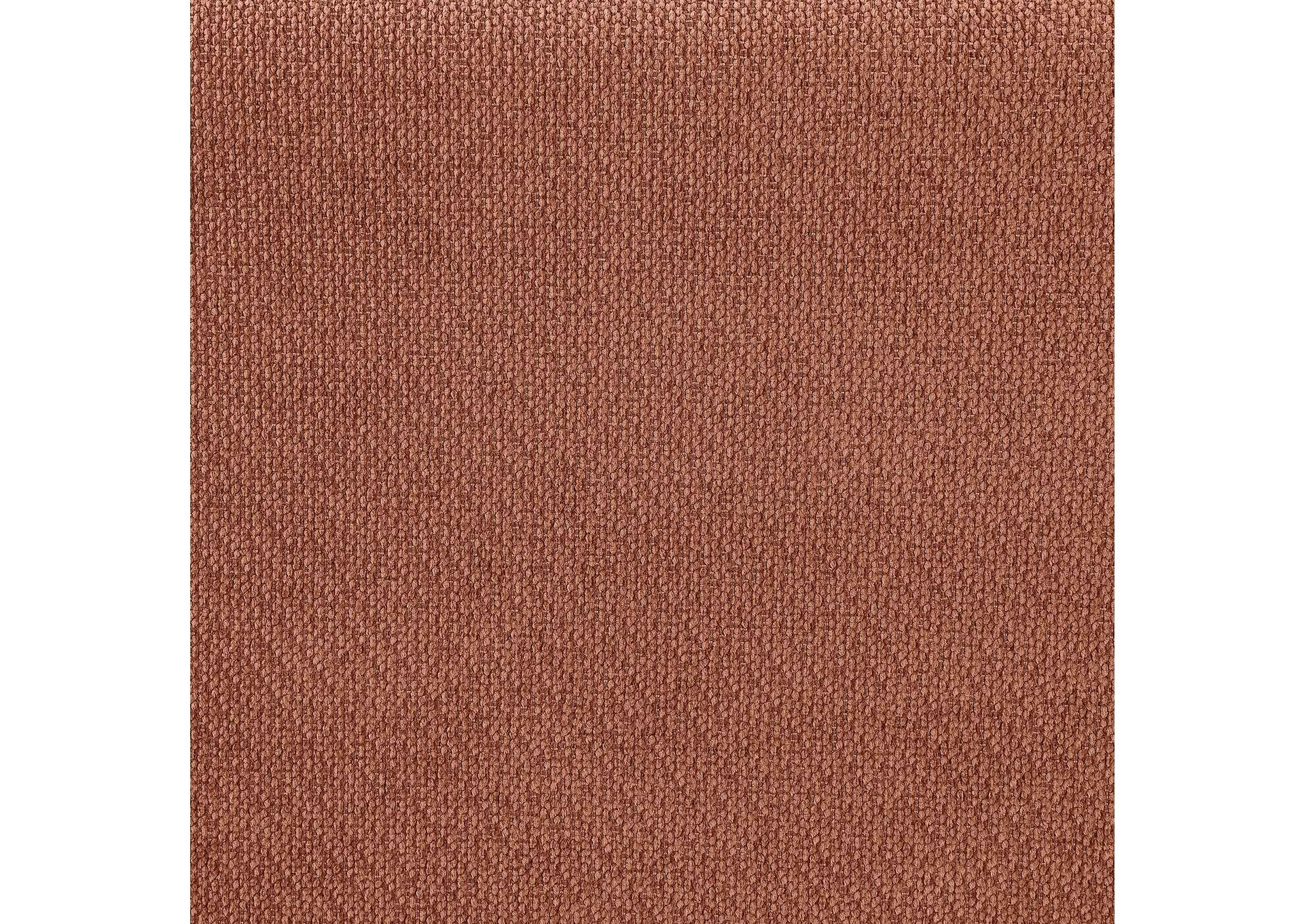 Elysia Chenille Upholstered Modular Armless Chair Coral image 10