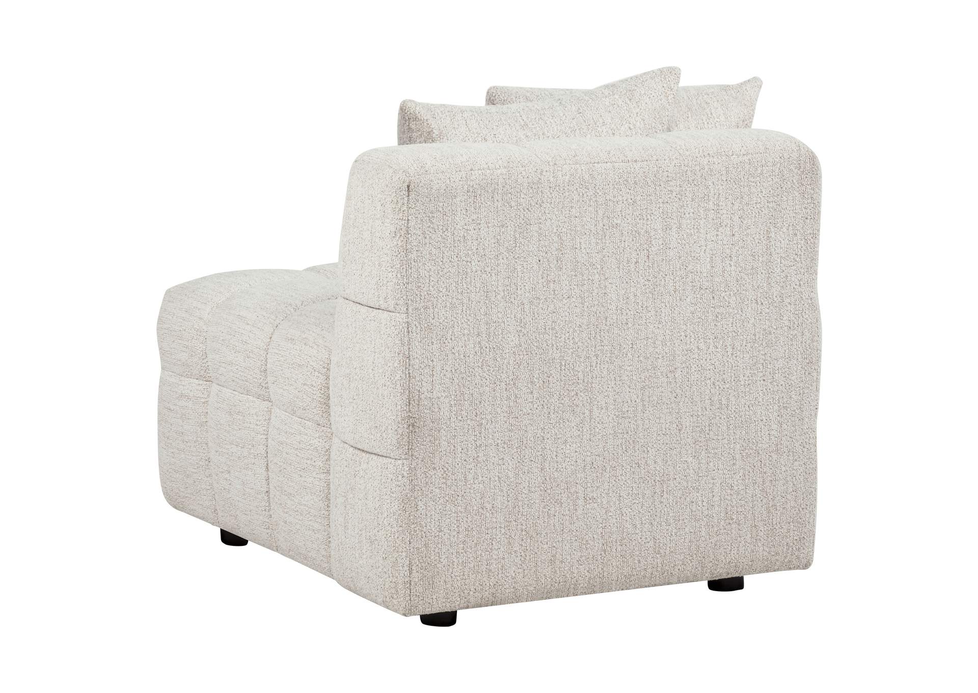 Amara Upholstered Armless Chair image 5
