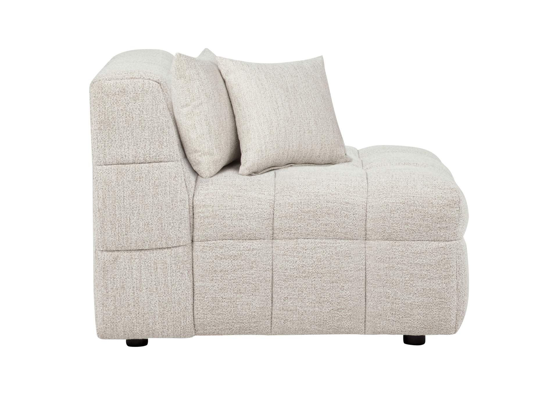 Amara Upholstered Armless Chair image 6