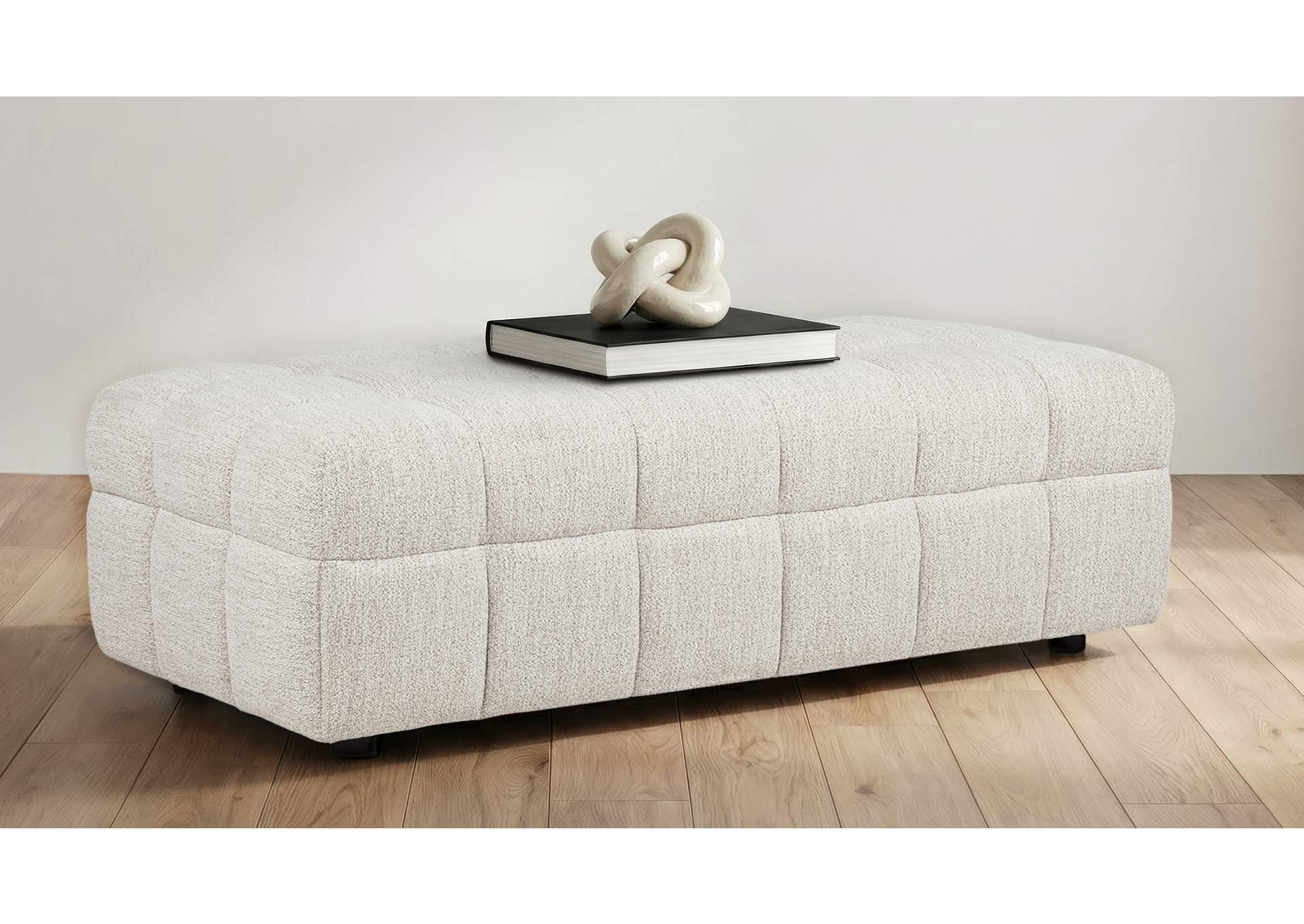 Amara Upholstered Ottoman image 3