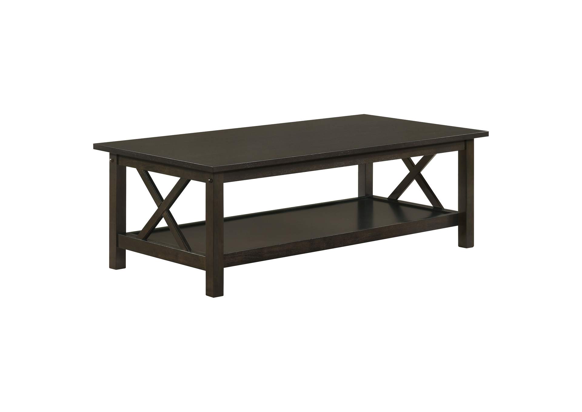 Rachelle 3-piece Occasional Table Set Deep Merlot