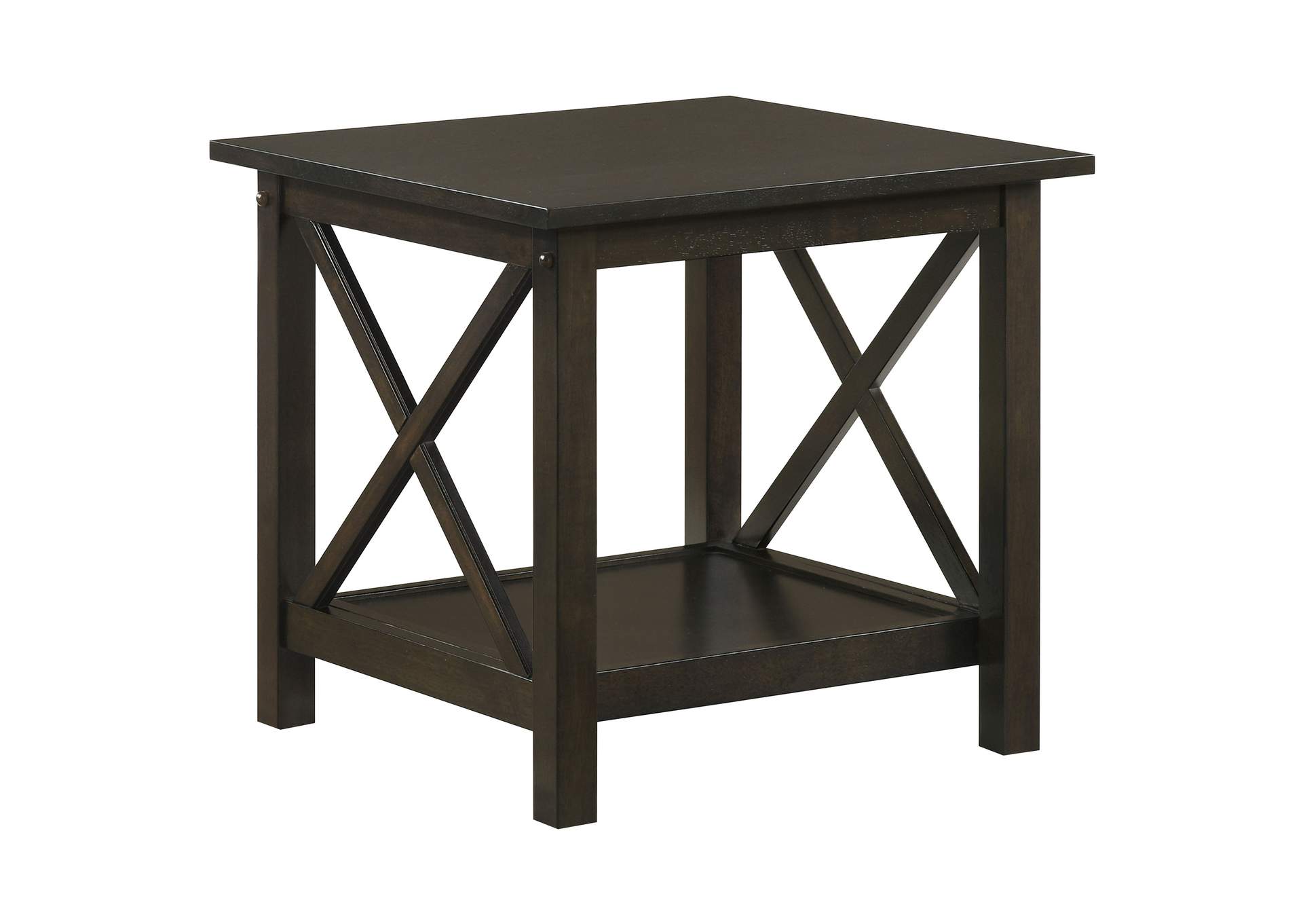 Rachelle 3-piece Occasional Table Set Deep Merlot